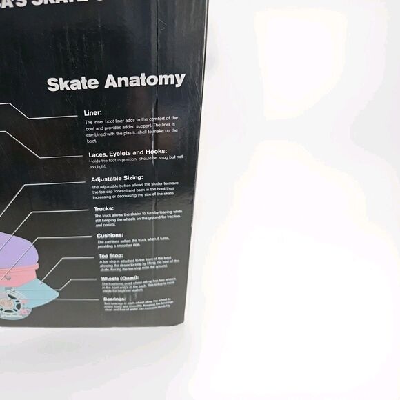 Roller Derby Pixie Adjustable Skates Girls Size 3-6 NEW in Box – Perfect Gift - Picture 5 of 9